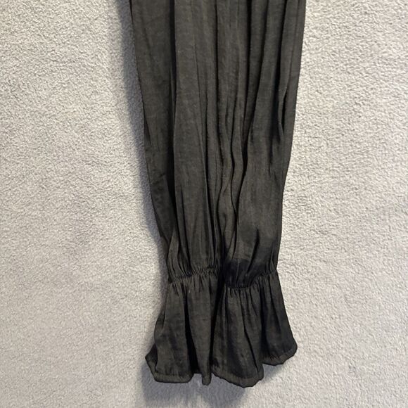 Savanna Jane Baby Doll Top Balloon Sleeve Womens Plus Size 3X Black Peasant - Picture 8 of 11